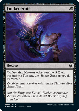 MTG Commander Legends | Spark Harvest | Funkenernte