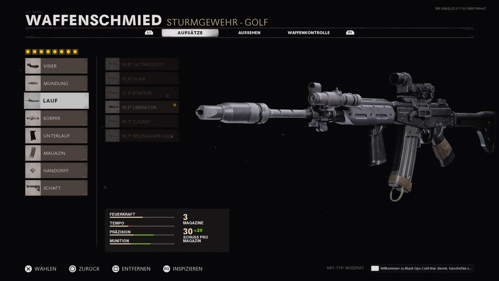 Wenn ihr durch die Wildcard „Revolverheld“ alle 8 Aufsätze zur Verfügung habt, könnt ihr diese Attachments verwenden. Wenn ihr durch die Wildcard „Revolverheld“ alle 8 Aufsätze zur Verfügung habt, könnt ihr diese Attachments verwenden.