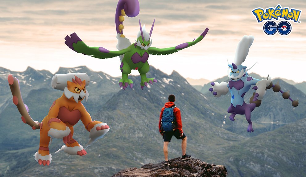 Pokémon GO Legendäre Jahreszeit Boreos, Voltolos und Demeteros Pokémon GO Legendäre Jahreszeit Boreos, Voltolos und Demeteros