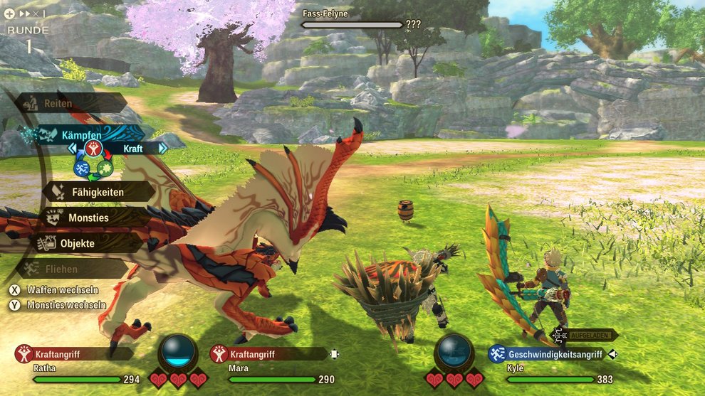 Die seltenen Fass-Felyne gehören zu den besten Methoden, um in Monster Hunter Stories 2 schnell im Level zu steigen. Monster Hunter Stories 2 Fass Felyne EXP farmen