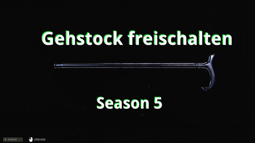 CoD Cold War: Gehstock
