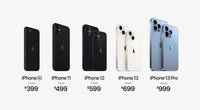 iPhone 13, mini, Pro & Pro Max: Preise im Überblick