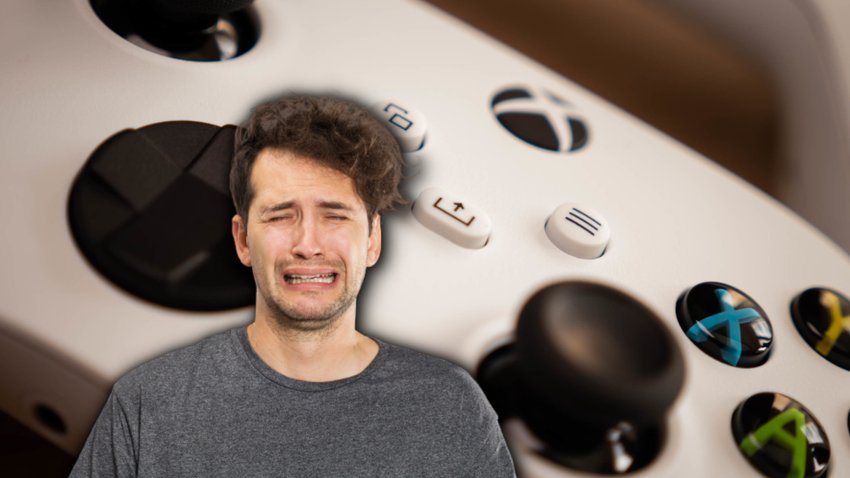 Der Controller der Xbox Series S.