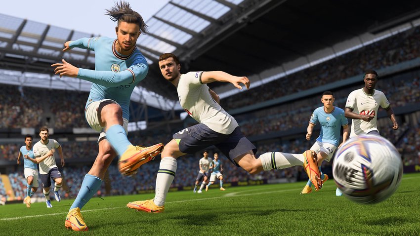 Das Bild zeigt FIFA 23