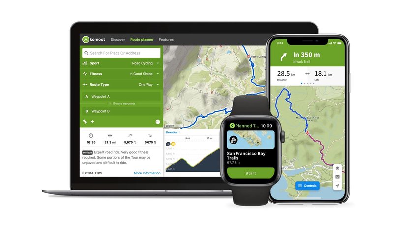 Komoot Mit Der Apple Watch Nutzen So Geht S