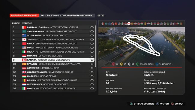 F1 24-Setup: Kanada F1 24-Setup: Kanada