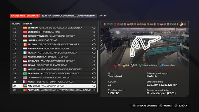 F1 24-Setup: Abu Dhabi F1 24-Setup: Abu Dhabi