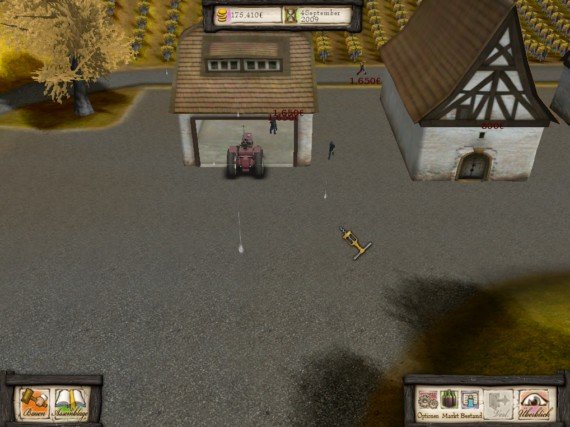 Weinanbau-Simulator-Test: Der Winzer bei der Arbeit