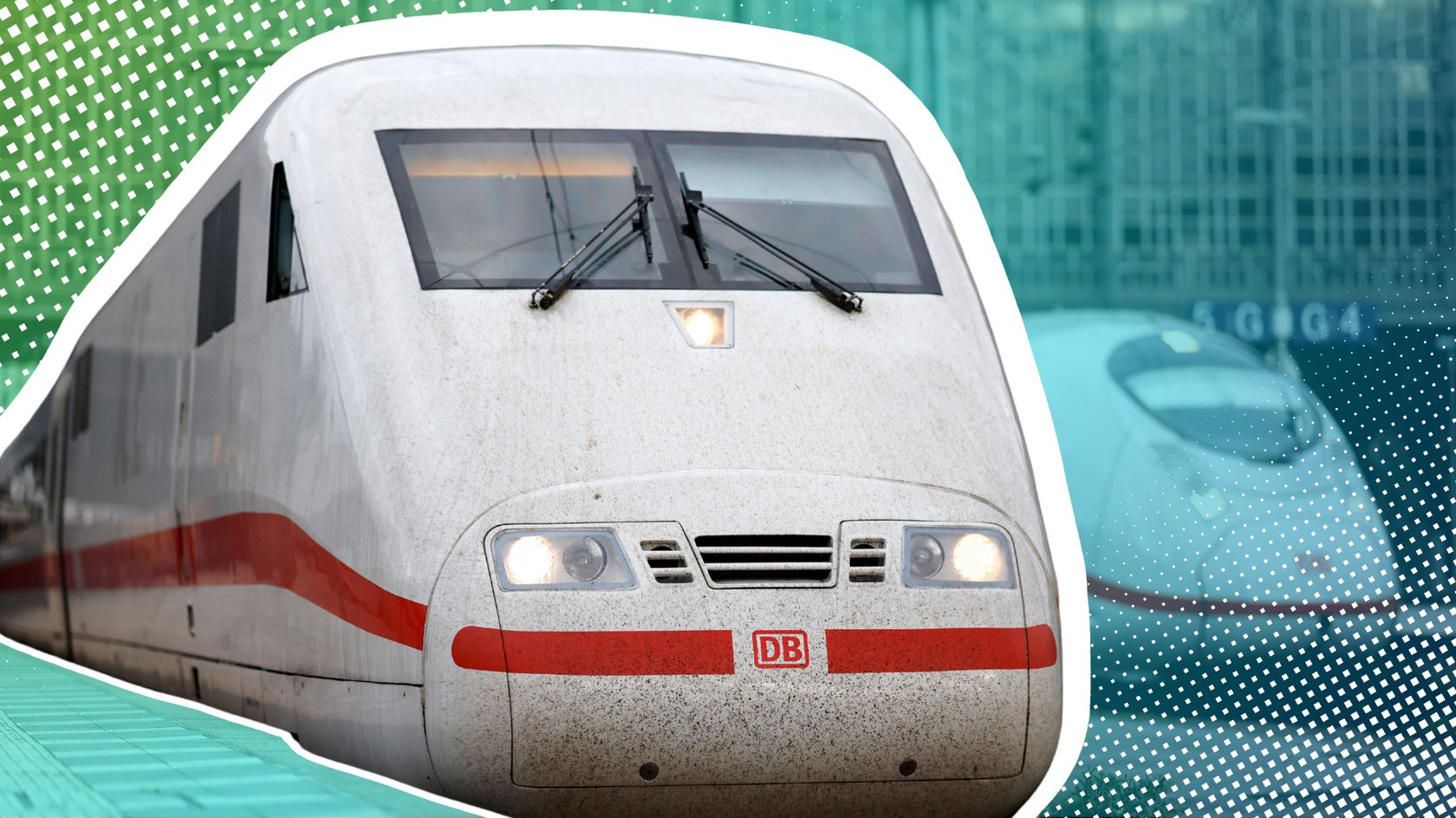 Ein ICE der Deutschen Bahn.
