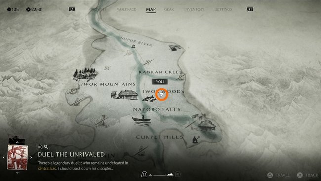 Fundort der "Edle Blüte"-Maske.