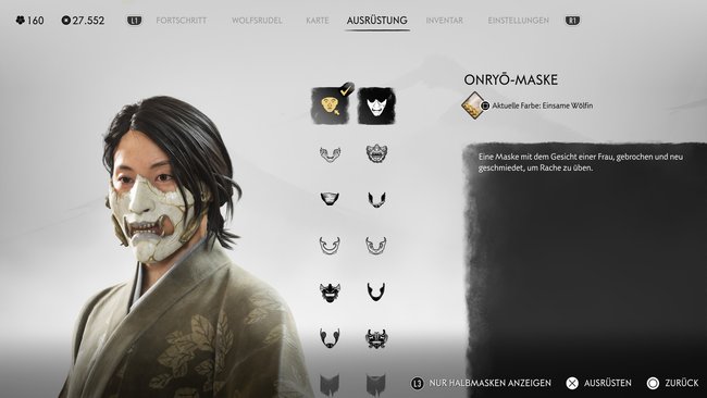Onryo-Maske