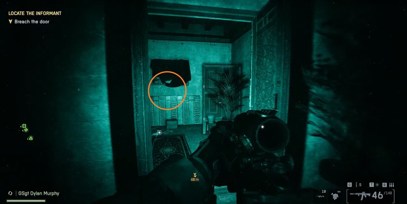 Die Bilder zeigen den Fundort einer Erkennungsmarke in Battlefield 6.