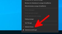 Windows 10/11: Taskleiste fixieren – so geht's