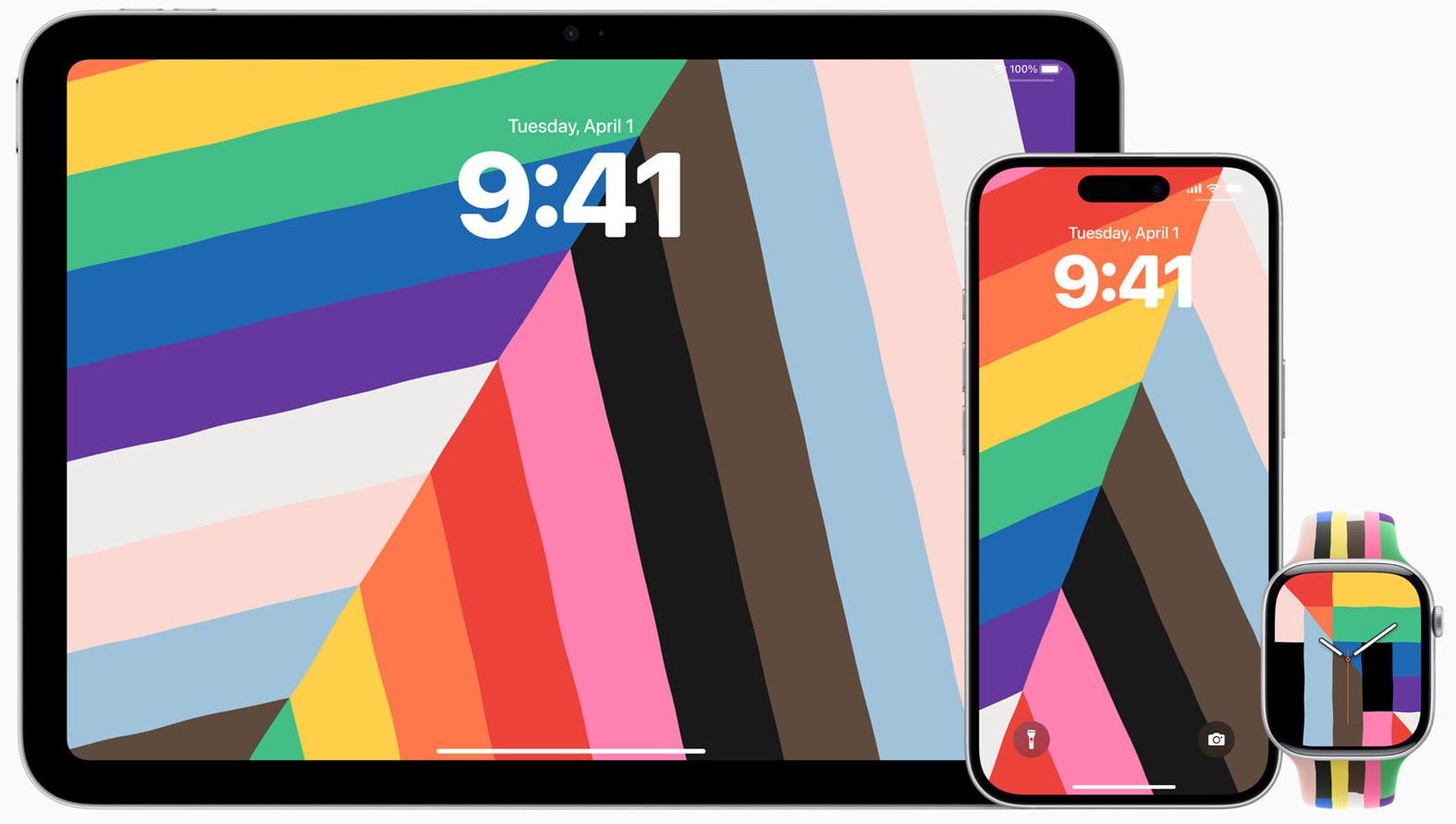 Apple präsentiert die Pride-Kollektion 2025.
