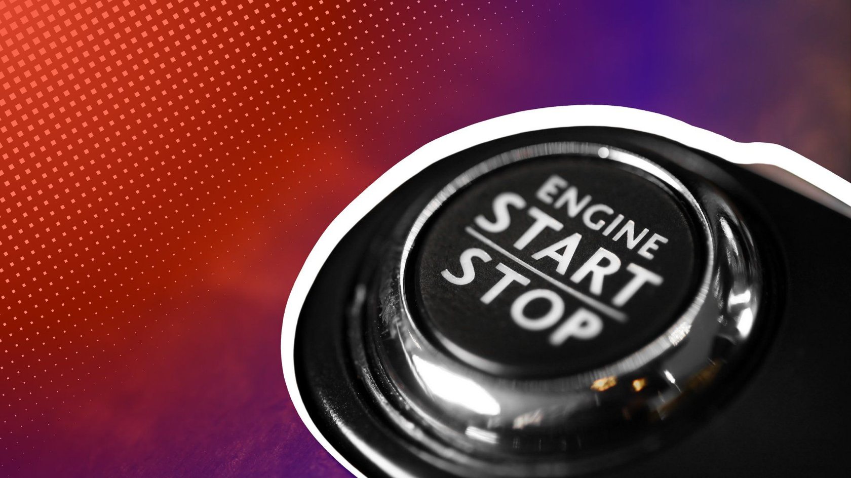 Die Start-Stopp-Automatik wird über einen einfachen Knopf aktiviert.