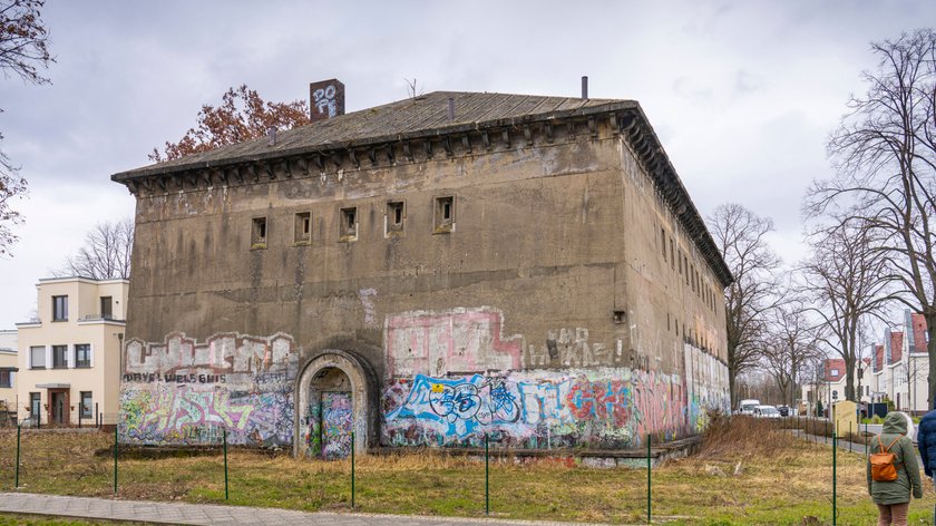 Bunkergebäude in Berlin