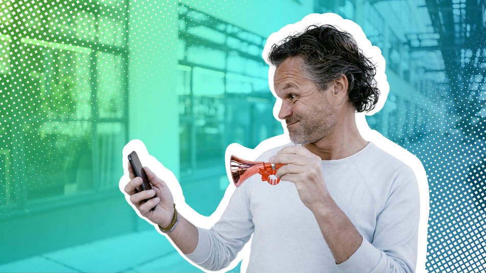 Genialer iPhone-Trick: So habt ihr immer eine Hand frei