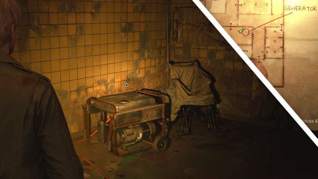 Silent Hill 2 Remake Generator im Krankenhaus