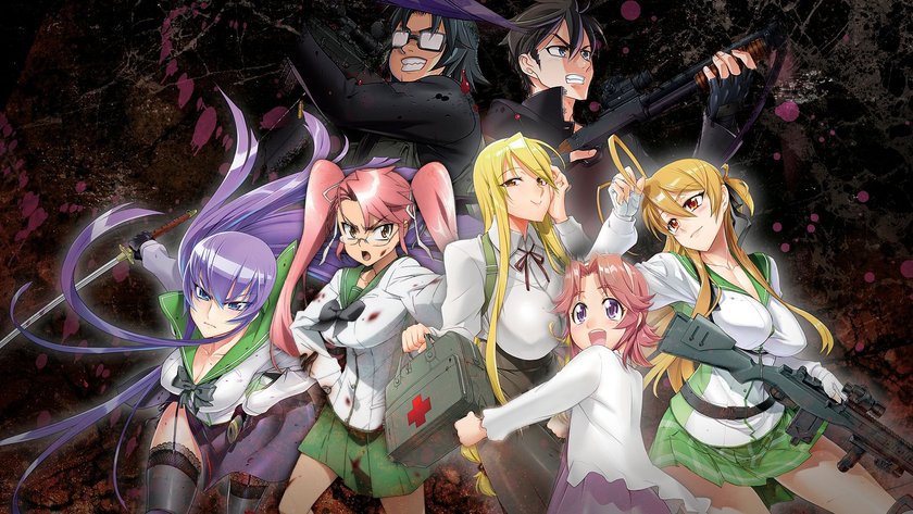 Der Anime Highschool of the Dead lief erstmals 2010.