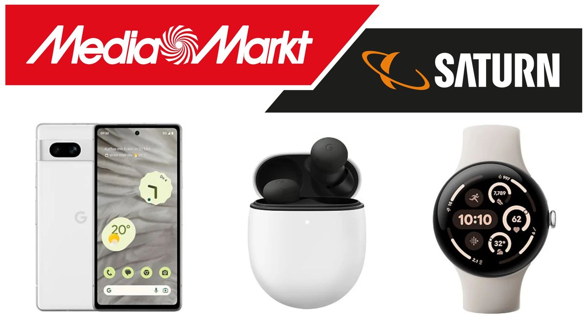 Google-Days bei MediaMarkt: Krasse Rabatte auf Smartphones, Wearables & mehr