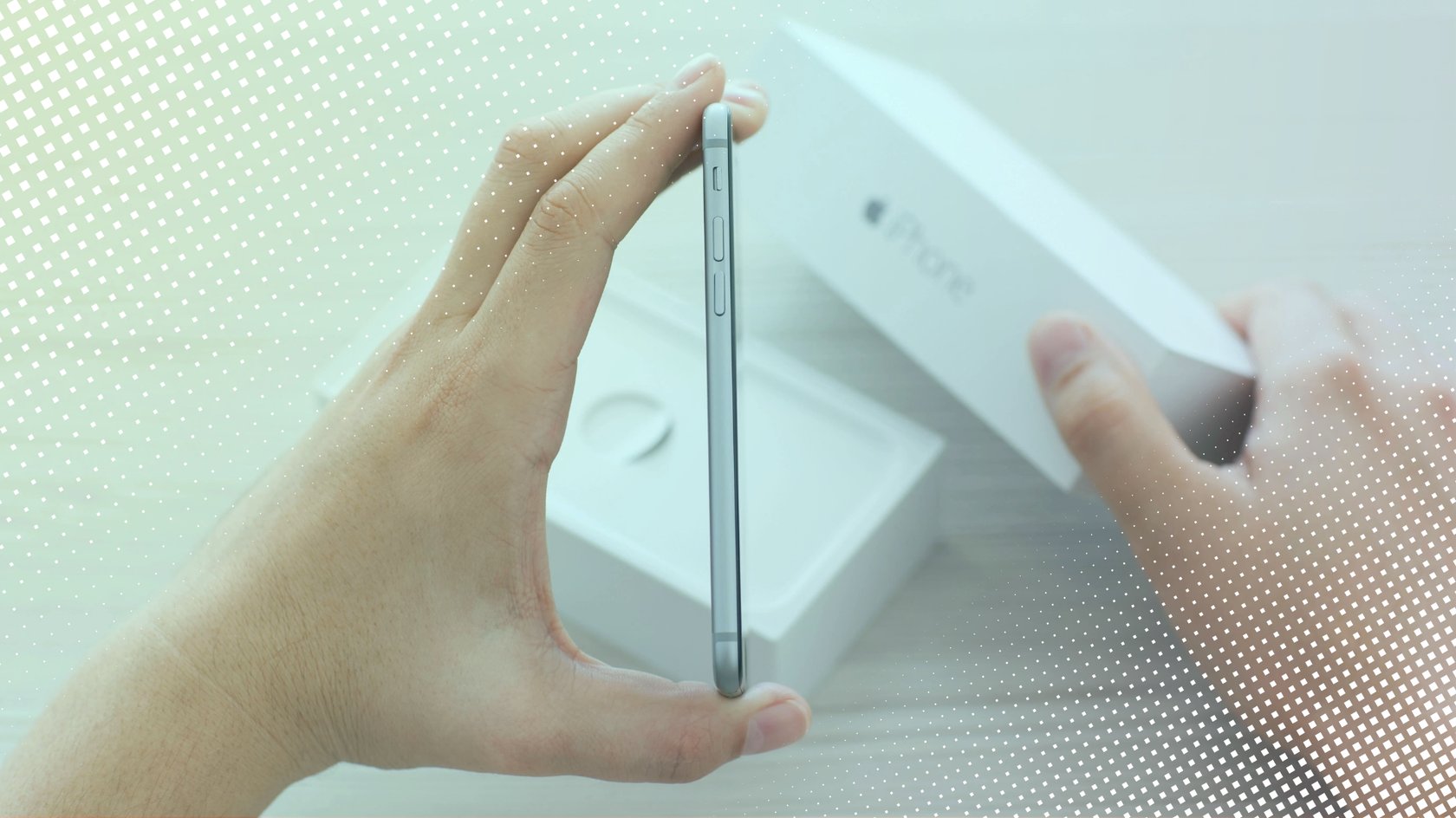 Das dünne iPhone 6.