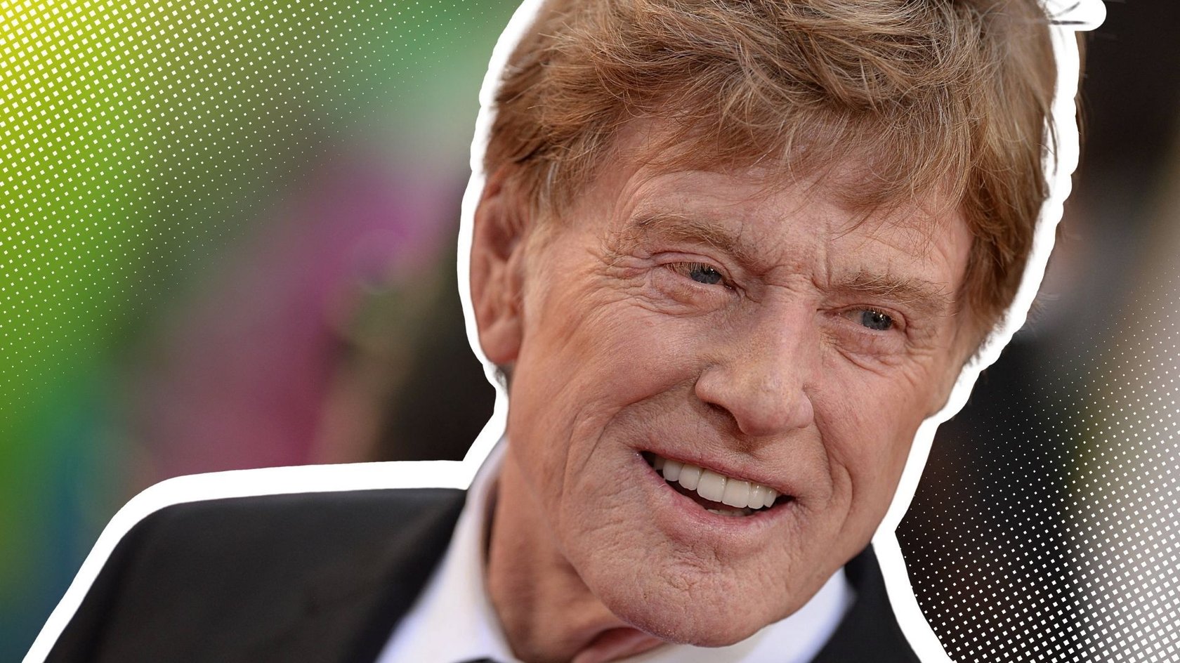 lachender Robert Redford bei den Golden Globe Awards