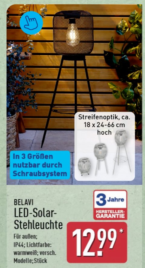 Aldi verkauft heute Gartendeko, die eure Nachbarn vor Neid erblassen lsst