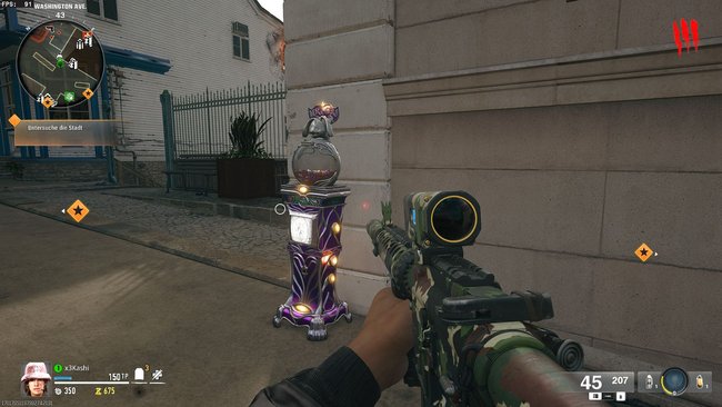 Ein Kaugummi-Automat im Zombie-Modus von CoD: Black Ops 6.