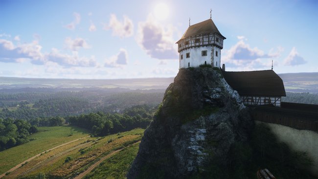 Kingdom Come Deliverance 2 kann sich grafisch richtig sehen lassen: Wunderschöne böhmische Wälder,  mittelalterliche Dörfer und die große Stadt Kuttenberg erwarten euch.