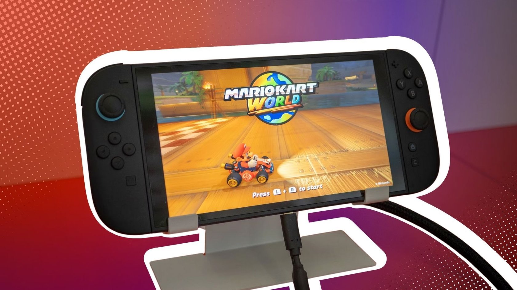 Mario Kart World auf der Nintendo Switch 2.