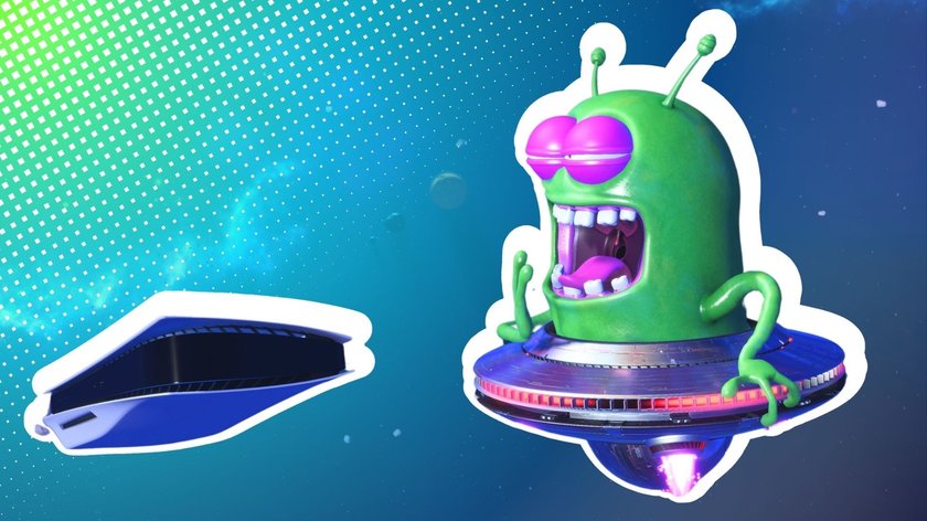 Mutterschiff PS5 begegnet dem Bösewicht in Astro Bot