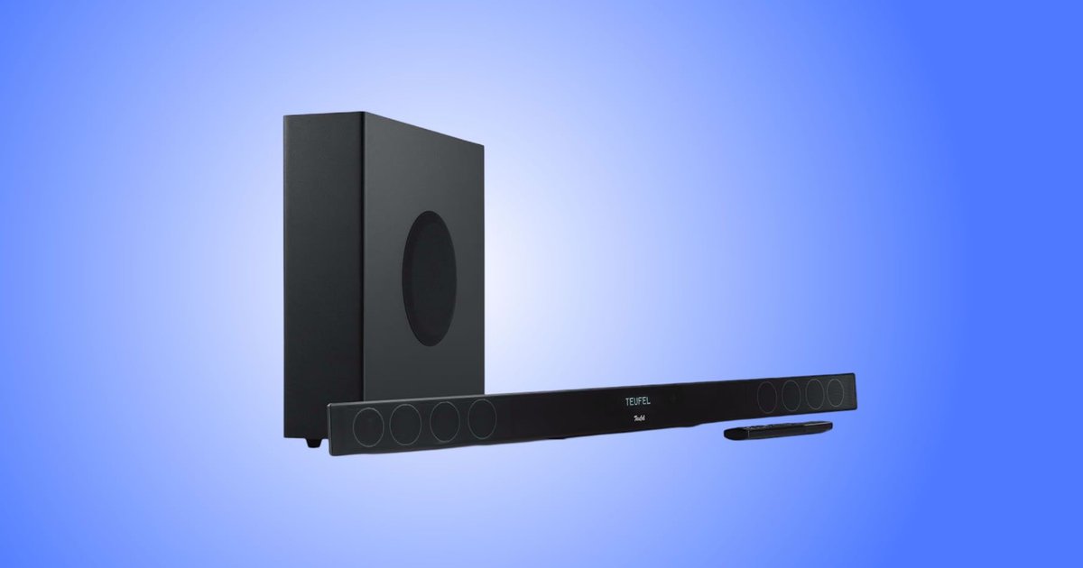 Teufel verkauft klangstarke Soundbar zum Schnäppchenpreis