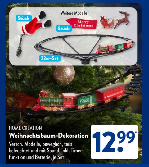 Fr 12,99 Euro: Aldi Sd verkauft bald richtig verrckte Deko fr euren  Weihnachtsbaum