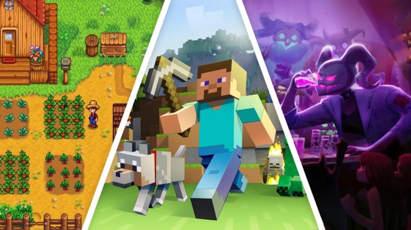 verschiedene Indie-Games