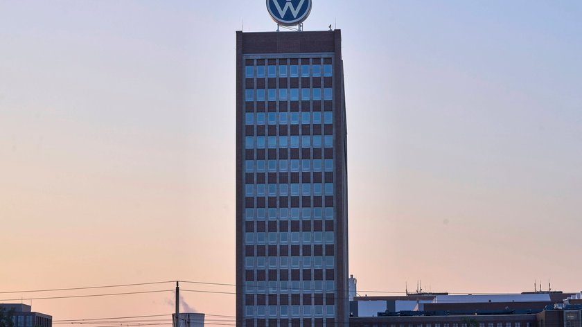 Der VW-Hauptsitz in Wolfsburg am Stammwerk.