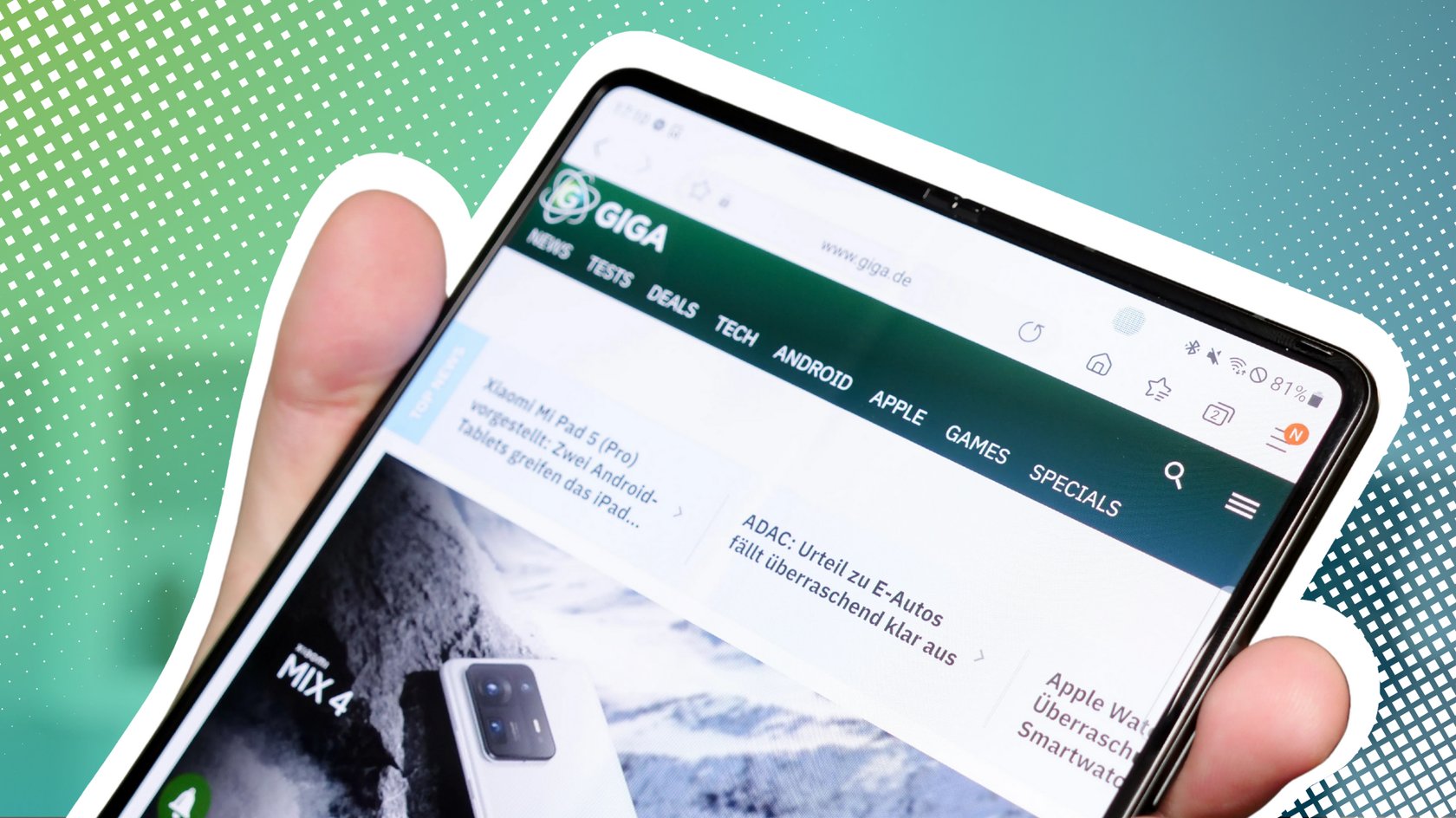 Das Samsung Galaxy Fold 3.