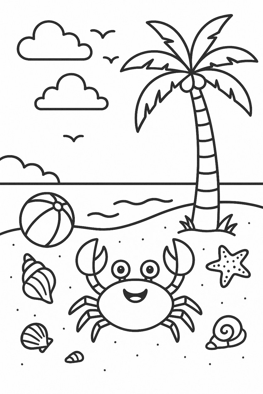 ZABAOBO Isolierte Lunchtasche Strand-Design - Kühltasche Für Büro, Picknick & Reisen