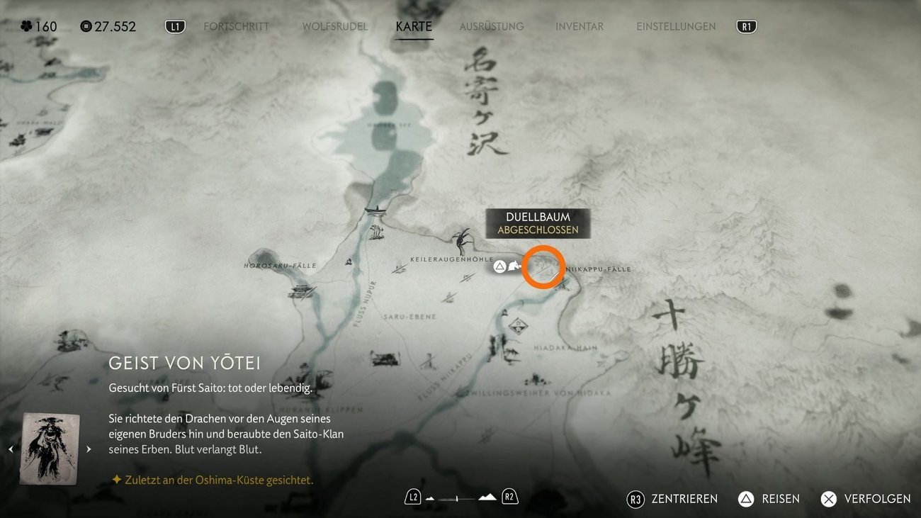 die fünf lehren ghost of yotei