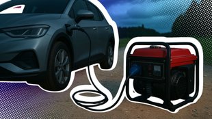 Blackout, Camping, Panne: Kann ein Generator euer E-Auto retten?