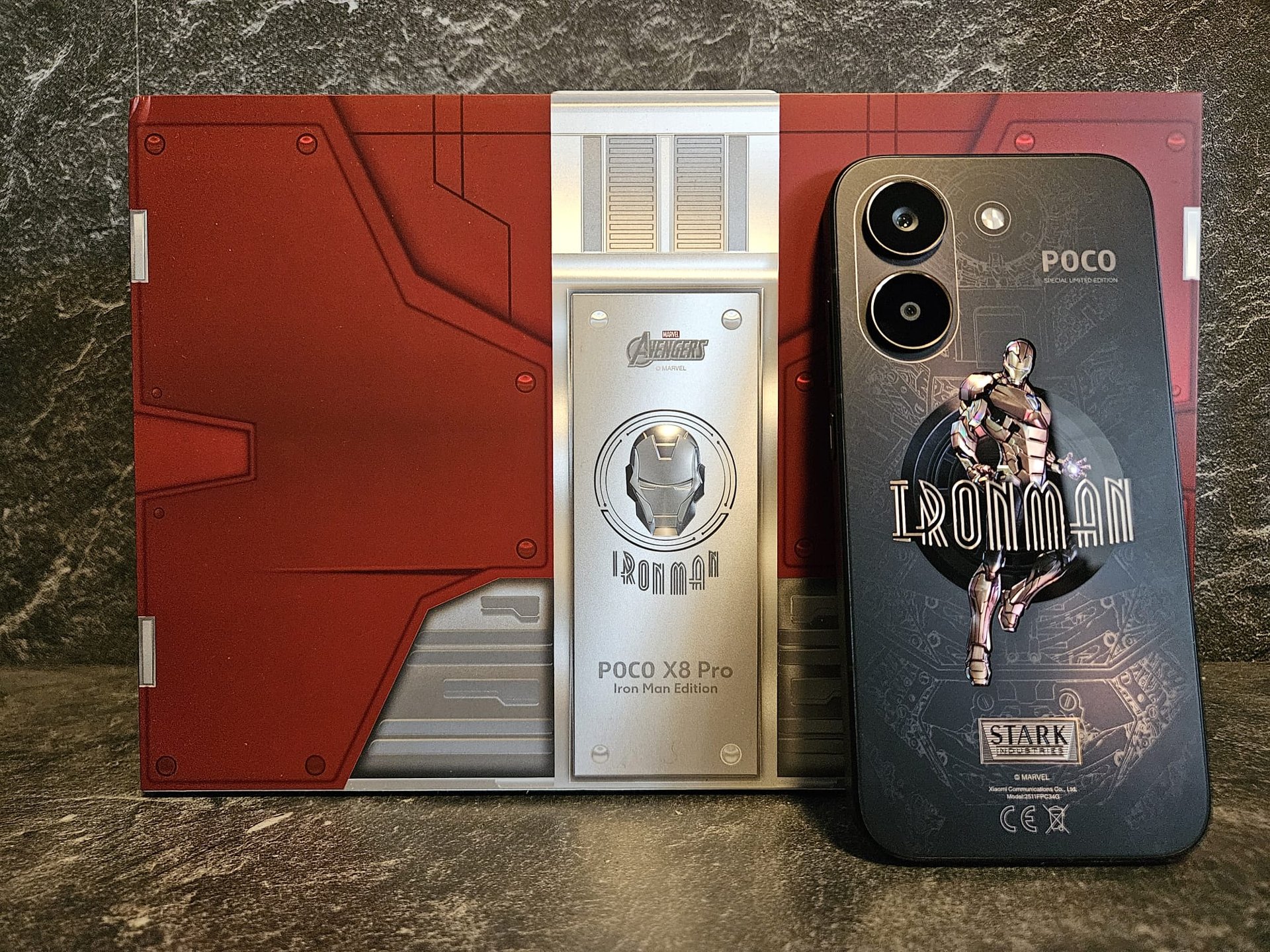 Xiaomi Poco X8 Pro в издании Iron Man