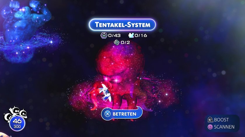 Astro Bot Tentakel-System freigeschaltet