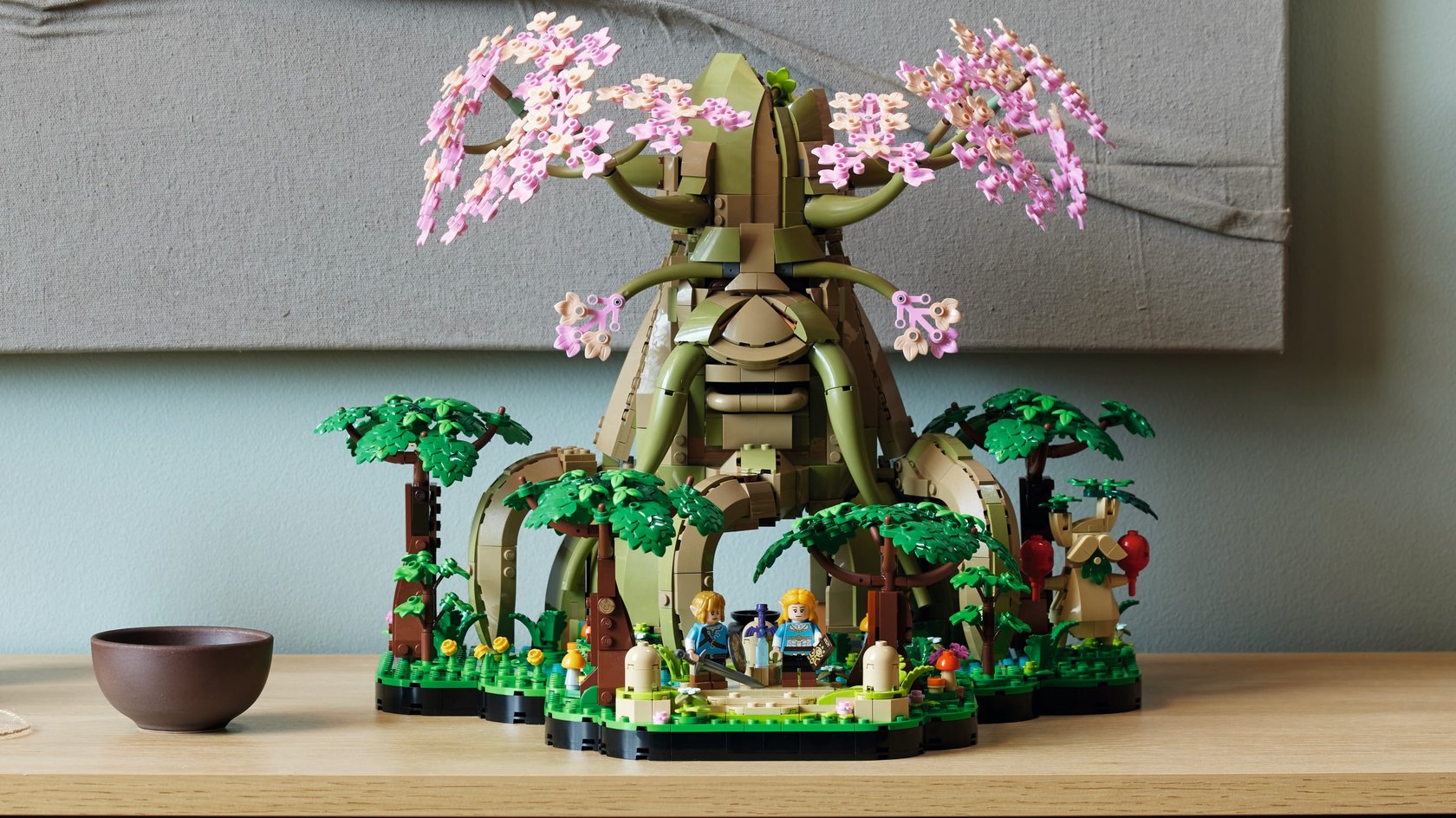 Nintendo stellt mit dem Deku-Baum sein erstes offizielles LEGO-Set aus The Legend of Zelda vor.