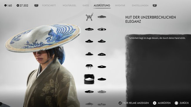 Hut der unzerbrechlichen Eleganz