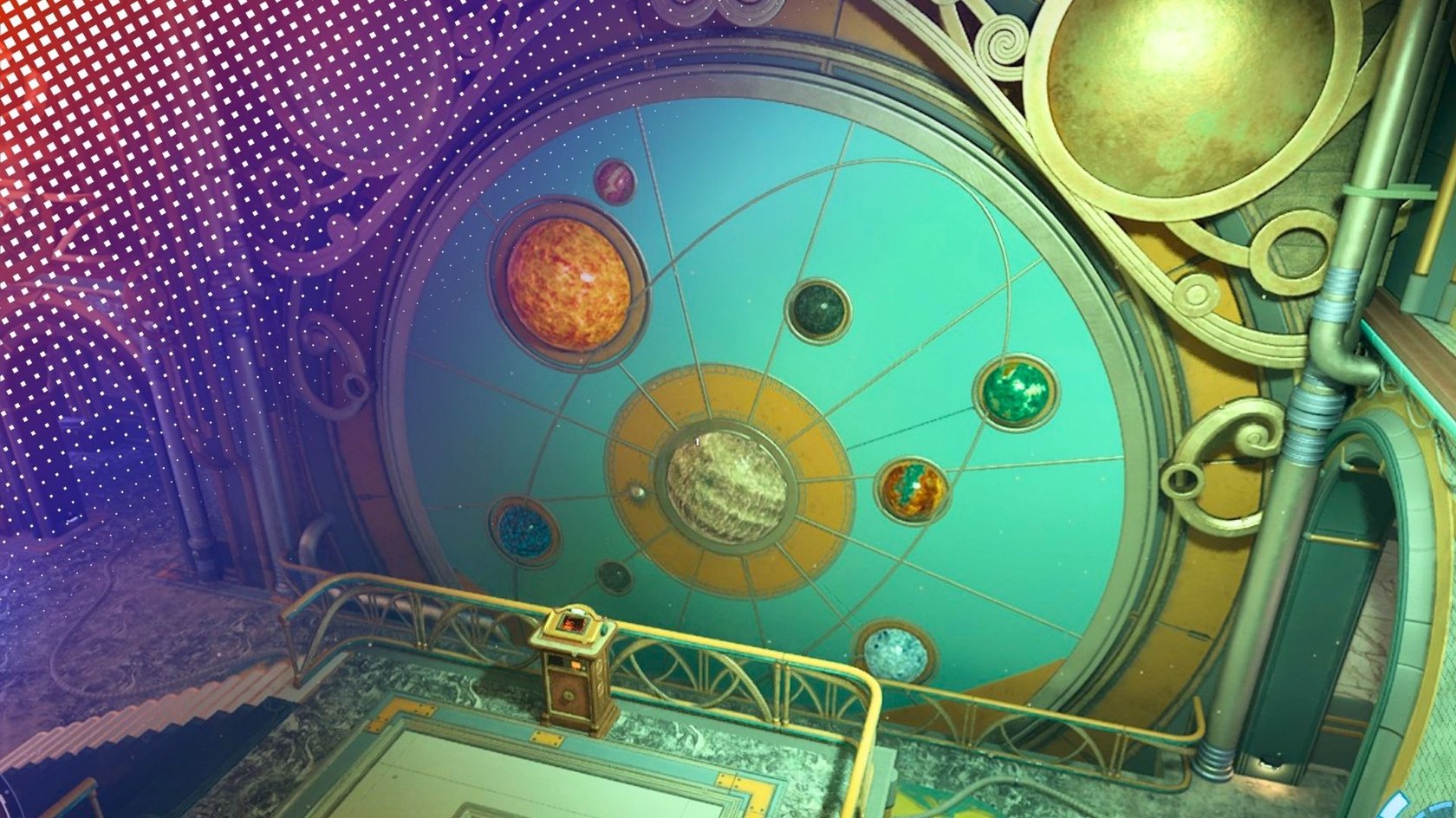 Im Observatorium vom Kloster Alexandra erwartet euch ein kniffliges Planetenrätsel.