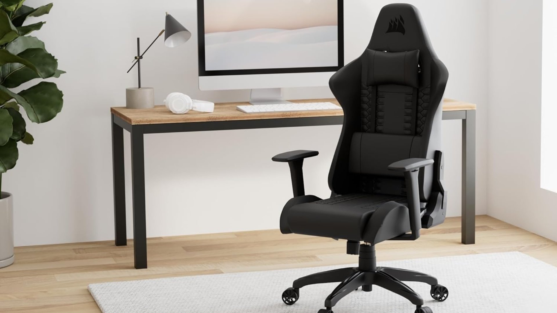 This gaming chair from Corsair promises comfortable seating during long nights in front of the computer