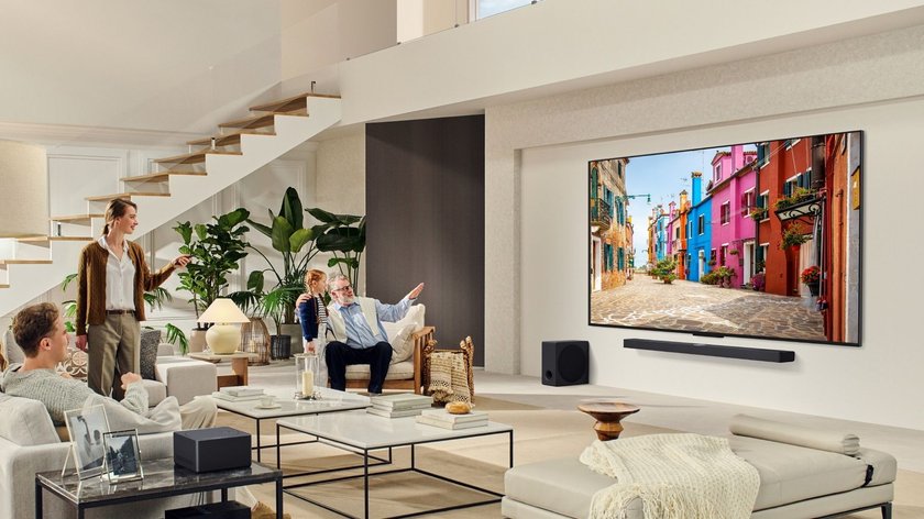 LG stellt neue QNED-Fernseher vor.