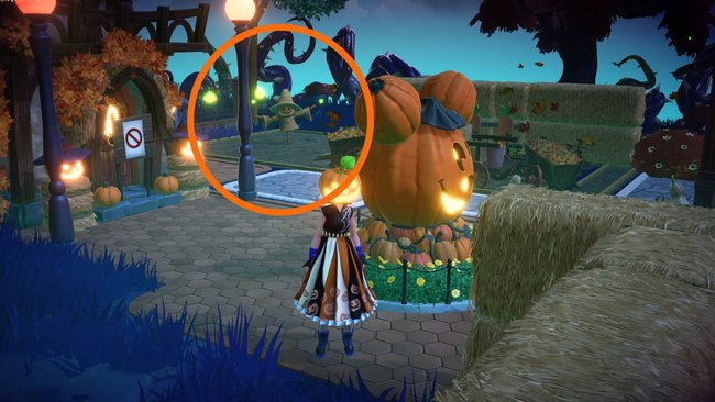 Fundorte der Federn beim schwebenden Spukfest in Disney Dreamlight Valley