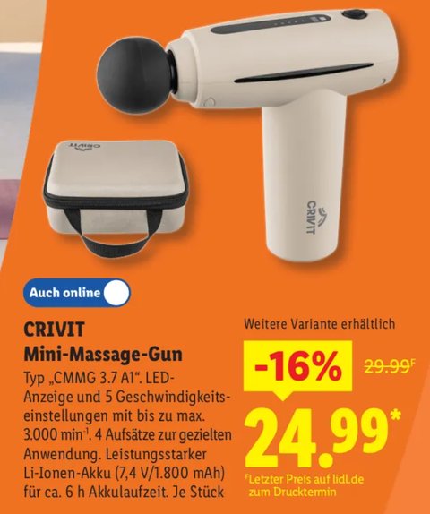 Wer viel Sport macht, sollte heute zu Lidl sprinten