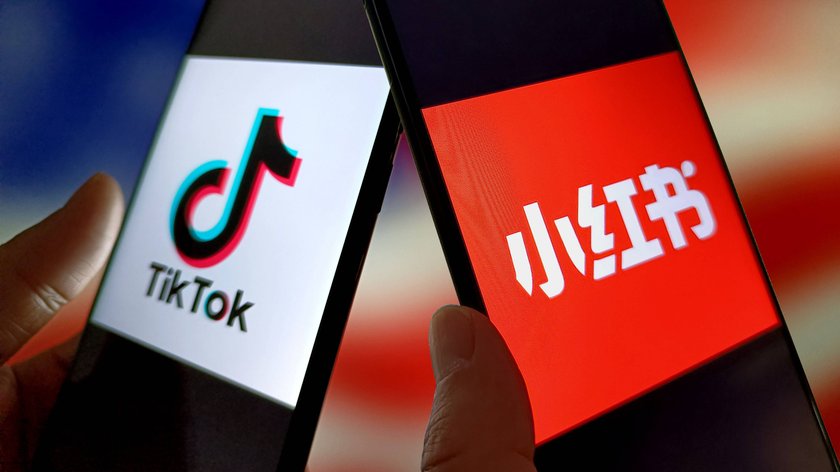 Einige Nutzer wechseln von TikTok zu RedNote.