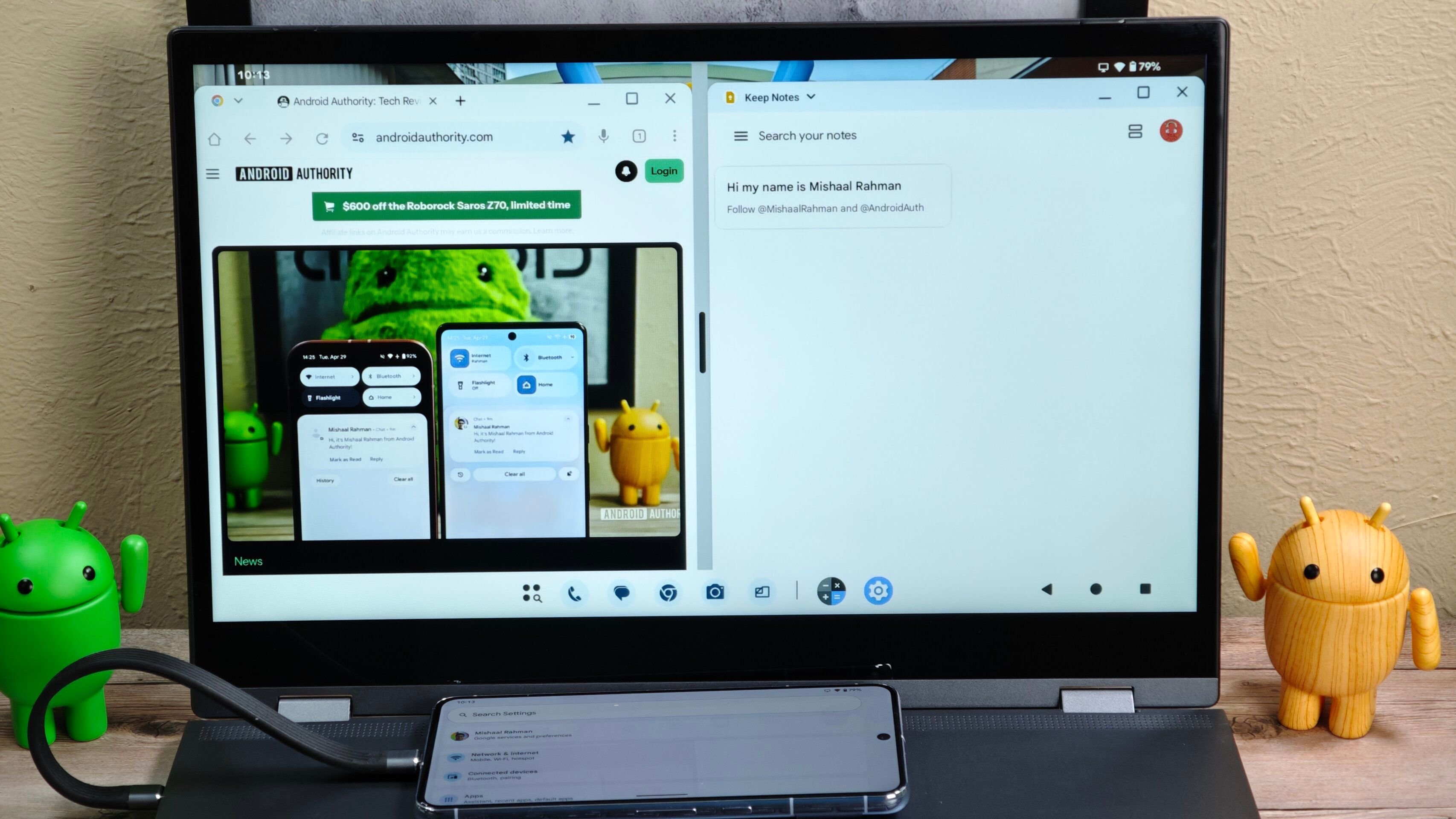 Der neue Desktop-Modus von Android.